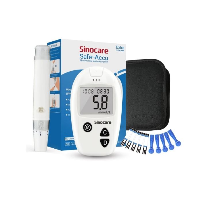 Sinocare%20Safe%20Accu%20Digital%20Blood%20Glucose%20Monitoring%20System%20-%20Image%202