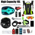 West BIKING cycling backpack travel equipment - orange. 