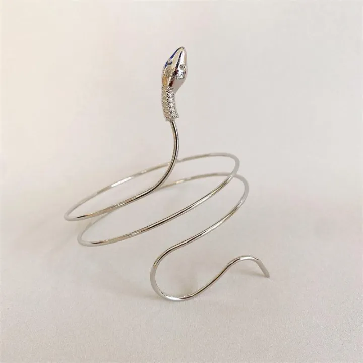 Exaggerated%20Snake%20Shaped%20Bracelet%20Women's%20Fashion%20Twisted%20Wrap%20Alloy%20Animal%20Arm%20Ring%20Body%20Jewelry%20Accessory%20-%20Image%206