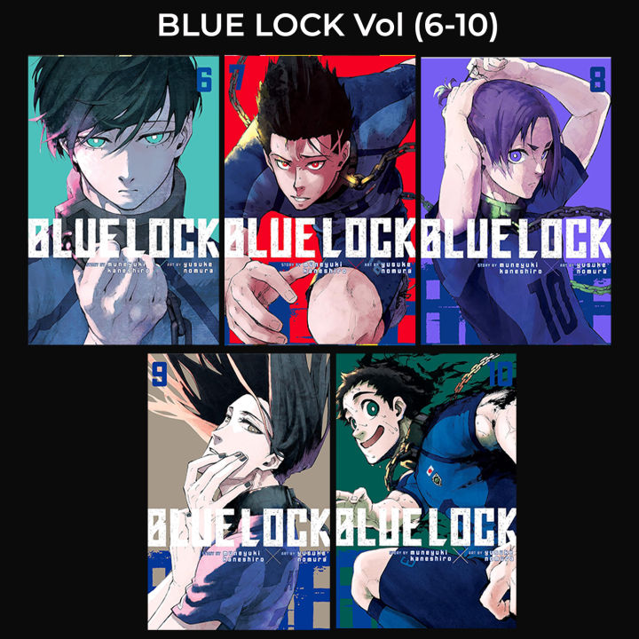 Blue lock Volume (6-10) Paperback Manga Set | MH Shop