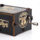 Harry Potter Music Box Magic School Hand Crank Musical Box Toy. 