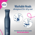 Veet Expert All-in-One Women's Trimmer Full Body, Bikini, Face & Eyebrow Grooming Trimmer Electric Shaver. 
