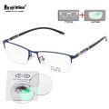 Customize Glasses Prescription Eyeglasses Rectangle Glasses Frame Fill Myopia Lenses Recipe Progressive Spectacles. 