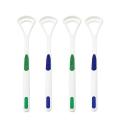 Scraper Tongue Cleaner - Green And Blue. 