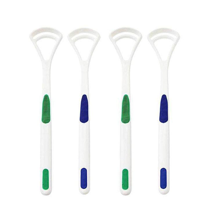 Scraper Tongue Cleaner - Green And Blue