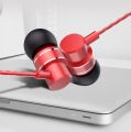 In-Ear Headphones Earphone Stereo Bass Headset Metal Wired Earphone HiFi Headphones Mic. 