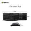 Micropack USB Keyboard K-206  Low Cap Black Multimedia Hot Keys. 