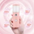 30ML Mini Nano Facial Sprayer USB Nebulizer Face Steamer Humidifier Hydrating Anti-aging Wrinkle Women Beauty Skin Care Tools. 
