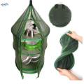 Hanging Drying Netting Foldable Fish Drying Net for Plants Underwear 3 Layer.
