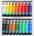 Acrylic Colour Paint Set-36ml-18 Shades Mont Marte Acrylic Color.