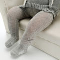 Cute Bow Newborn Baby Tights Soft Cotton Baby Girl Pantyhose Solid Color Thin Breathable Mesh Infant Toddler Stockings.