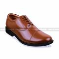 Hybrid Oxford Shoes Leather Fresh Looking - Chocolate (Socks Free). 