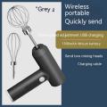 Manual Mixer Electric Egg Beater USB Charging Milk Frother Foam Creamer Cake Automatic Coffee Whisk Milker Kitchen Whisk Tools. 