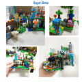 My World Minecraft Lego Set Building Blocks Toys Birthday Gift For Kids. 