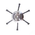6Inches Steel Grass Trimmer Head 6-Cutter Brushcutter Wire Weed Blade. 