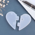 Graceful Silicone Mold Love Lock for Lovers Pendant DIY Epoxy Resin Mould Necklace.