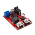 LM2596 Dual USB DC-DC 9V 12V 24V 36V to 5V 3A Step Down Buck Module. 