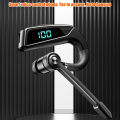 V16 Bluetooth-compatible Headset Digital Display Hands-free Voice Answering Business Sports Earphones.