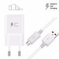 For Samsung Galaxy J8 J6 J6+ J4 J4 Plus J7 J7 Prime J5 J5 Prime J2 J2 Prime Fast Charger with Micro USB Cable.