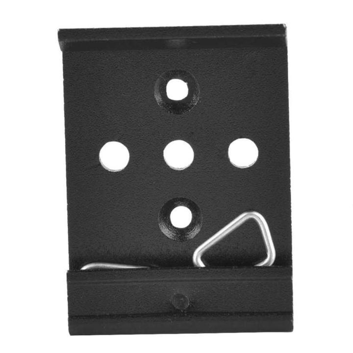 Din Rail Fixed Clamp 35mm Aluminum Fasten Clip for Relay Mounting Suitable Fixing