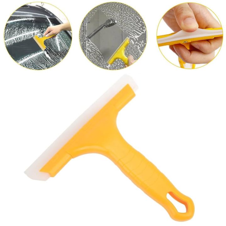 1pcs Glass cleaning wiper silicone handle window cleaner.