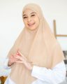 Instant hijab Bergo plisket Nayla jumbo ceruty full plisket-veil women/-veil direct adult. 