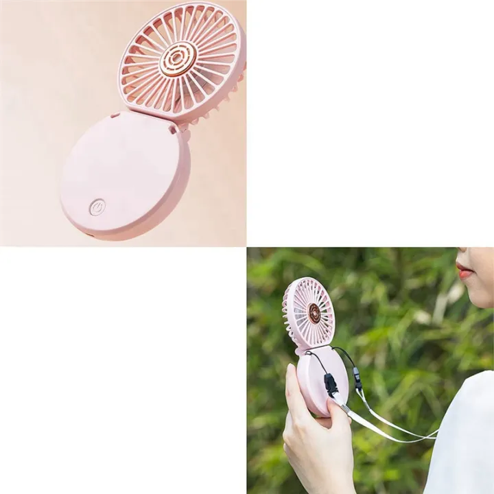 Handheld%20Fan,%20Portable%20Neck%20Fan,%20Folding%20Fan%20(Pink)%20-%20Image%202