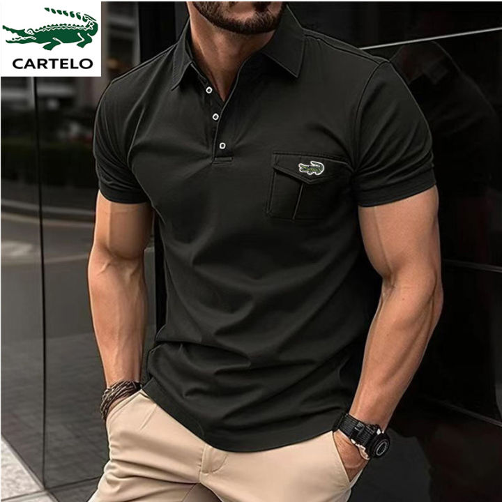 Summer%20New%20Men's%20Lapel%20Anti-pillin%20Polo%20Shirt%20Embroidered%20Short%20Sleeve%20Casual%20Business%20Fashion%20Slim%20Fit%20Polo%20Shirt%20for%20Men%20-%20Image%203
