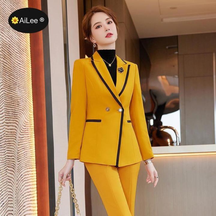 Women's%20England%20Style%20Elegant%20Suit%20Jacket%20Summer%20Fashion%20Full%20Sleeve%20Office%20Ladies%20Casual%20Blazer%20Senior%20Blazer%20Feminina%20Oversize%20-%20Image%204