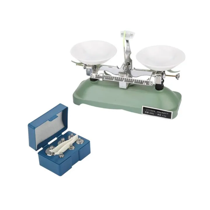 Lab%20Mechanical%20Balance%20200g/0.2g%20Tray%20Scale%20with%20Weights%20Chemical%20Physics%20Laboratory%20Teaching%20Tool%20-%20Image%202