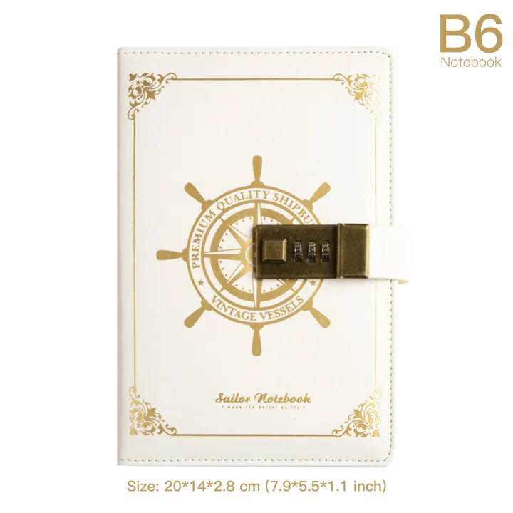 %E3%80%90Fashion%E3%80%91Vint-age%20Journal%20Diary%20with%20Lock%20B6%20PU%20Retro%20Notebook%203-Digit%20Combination%20Private%20Journal%20Line%20Pages%20Writing%20Gift%20for%20Boy%20-%20Image%205
