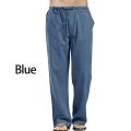 Fashion Mens Cotton Wide Pants Oversize Streetwear. 