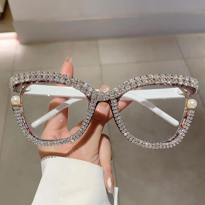 accent%20Eyeglasses%20High-quality%20Luxury%20brand%20eye%20Spectacle%20-studded%20Prescription%20Myopia%20glasses%20for%20Women%20Computer%20use%20Daily%20-%20Image%203