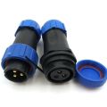 SP21 IP67 3Pin Panel Waterproof Connector Plug Socket Industrial Power Connector. 
