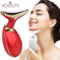 EMS Thermal Neck Lifting and Tighten Massager Electric Microcurrent Wrinkle Remover LED Photon Face Beauty Device for Woman. 