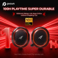 Picun G2 2.4G Wireless Gaming Headset Bluetooth Headphones 5ms Low Latency 7.1 Surround ENC Mic For PC PS4 PS5 Phone Switch. 