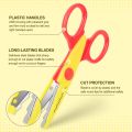 Craft Scissor Zigzag Scissor different design 6 Piece set. 