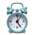 Table clock Creative Cute Mini Metal Small Alarm Clock Electronic Small Alarm Clock loud alarm clock despertador будильник #A.