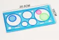 Spirograph Drawing Circle Designs Set Design Ruler- Multi-Color. 