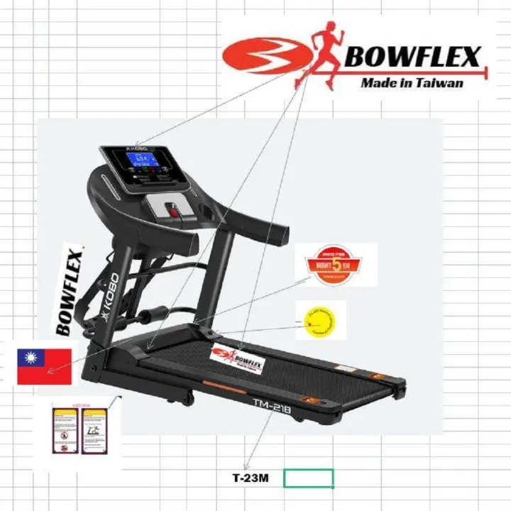HIGH%20QUALITY%20%205IN1%20,ELECTIC%20TREADMILL%20BOWFLEX%20T-23%20MODEL,%20-%20Image%202