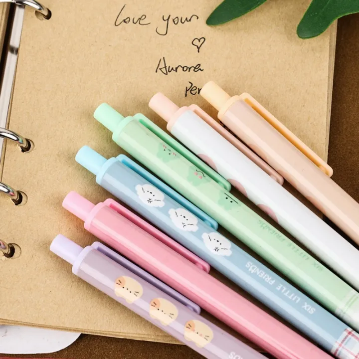 Cute%20Kawaii%20Animals%20Press%20Pen%20Six%20Little%20Friends%200.5mm%20Black%20Ink%20Gel%20Pens%20School%20Office%20Supply%20Student%20Student%20Stationery%20-%20Image%207