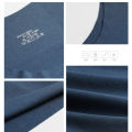 Modal Vest Men's Summer Wear Bottoming Skinny Hurdles Sports Ice Silk SeamlessVCollar SleevelessTThin T-shirt.