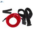 Premium Swim Training Belts Bungee , Stationary Swimming Belt for Adults Kids Children Swim Red 10mm.