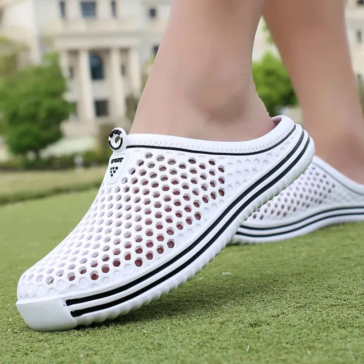 %E3%80%90selevn%20roind%E3%80%91%20Clogs%20Shoes%20Men%20Beach%20Casual%20Men'S%20Slippers%20Outdoor%20Beach%20Shoes%20Men%20Slip%20On%20Garden%20Casual%20Water%20Shower%20Slippers%20Summer%20Zapatos%20-%20Image%202