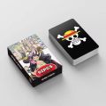 60PCS Lomo Card + 32PCS Stickers 92PCS/BOX Anime One Piece Collectible Post Cards with Box.