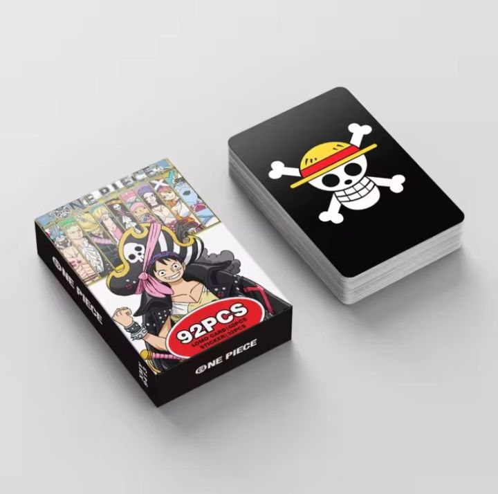 60PCS%20Lomo%20Card%20+%2032PCS%20Stickers%2092PCS/BOX%20Anime%20One%20Piece%20Collectible%20Post%20Cards%20with%20Box%20-%20Image%204