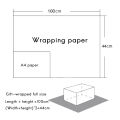 Wrapping Paper Sheets,for Christmas Birthday Party Wrapping Paper Set of 5 Gift Wrap Papers,Present Gift Wrapping Paper. 
