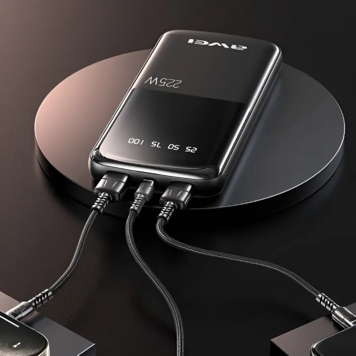 AWEI%20P10K%2010000mAh%20Fast%20Charging%2022.5W%20Dual%20USB%20Output%20Ports%20Digital%20Display%20Power%20Bank%20-%20Image%203