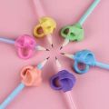 03 Pcs/Set Pencil Pen Gripper (03/05-finger) Writing pen holder Kindergarten Children Elementary School Student hand writing Practice Correction Devices.