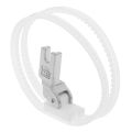 1 Pc Sewing Machine Presser Foot Double Roller Presser Foot Roller Ring Plastic Presser Foot. 